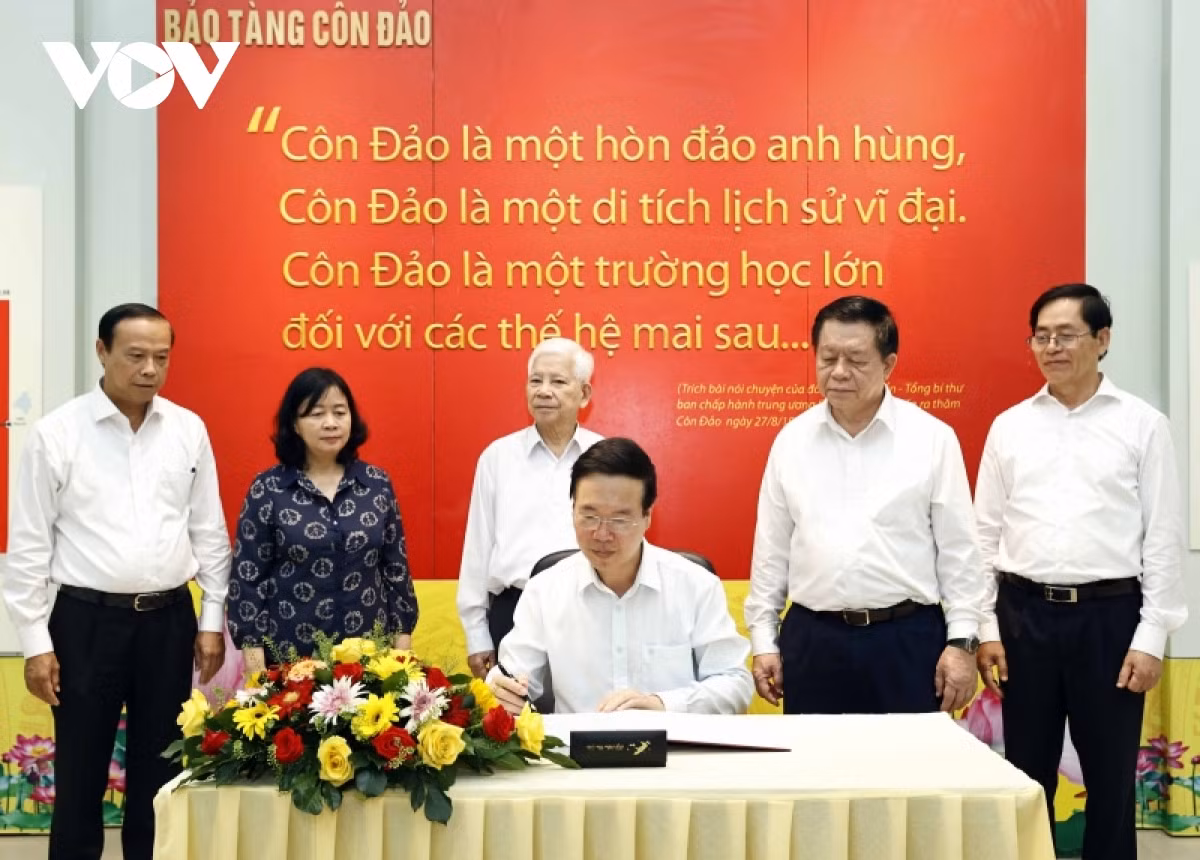 Chủ tịch nước Võ Văn Thưởng gặp mặt các cựu tù chính trị Côn Đảo -0
