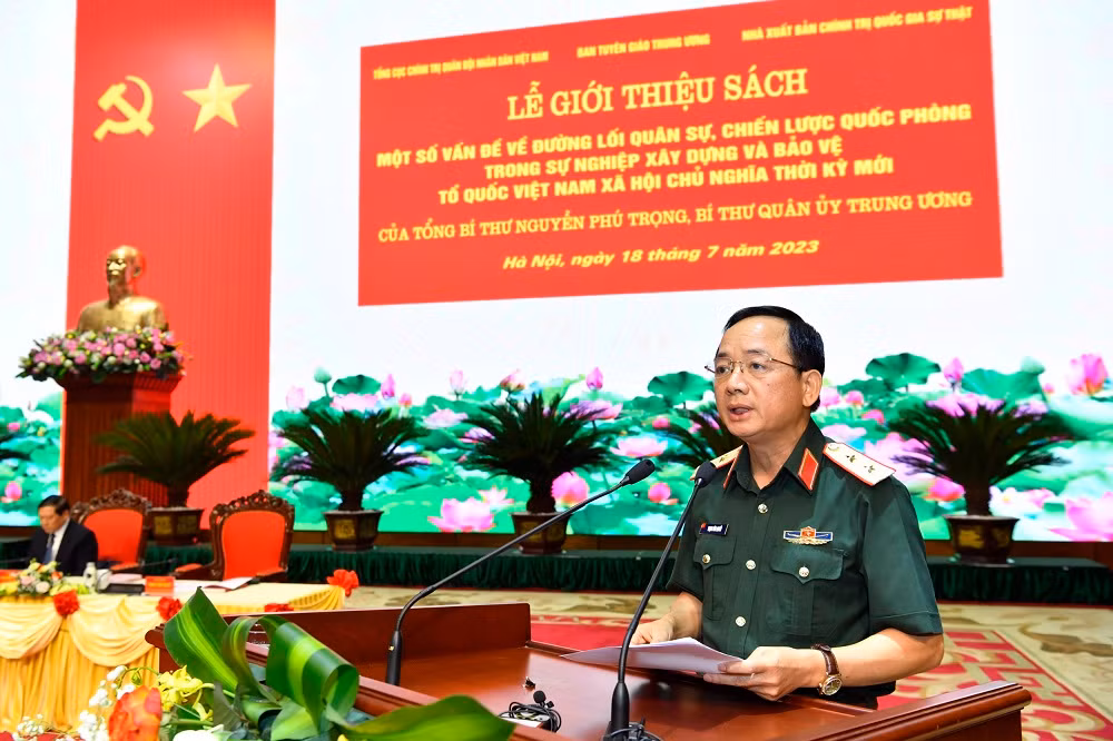 Ra mắt cuốn sách của Tổng Bí thư về đường lối quân sự, quốc phòng -0