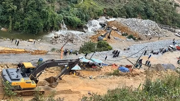 Lai Châu: 5 người tử vong do sạt lở đất tại thuỷ điện Tả Páo Hồ