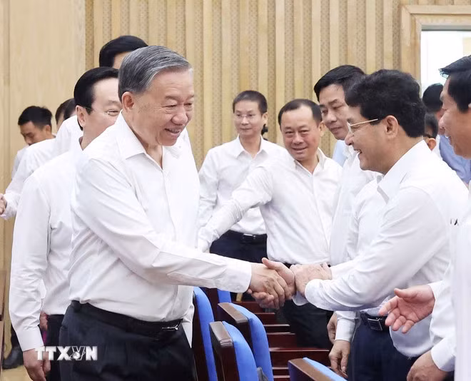 Tổng Bí thư: Nghệ An phải trở thành điển hình phát triển địa phương hiện đại trong kỷ nguyên mới -0