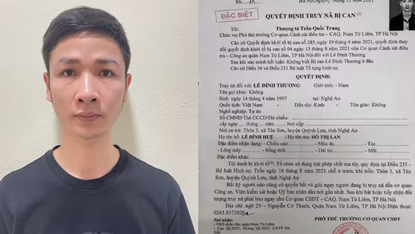 Vận động thành công đối tượng truy nã đặc biệt ra đầu thú