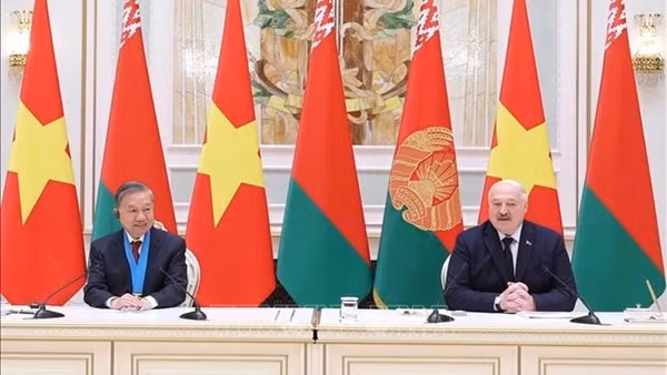 Việt Nam - Belarus thiết lập quan hệ Đối tác chiến lược
