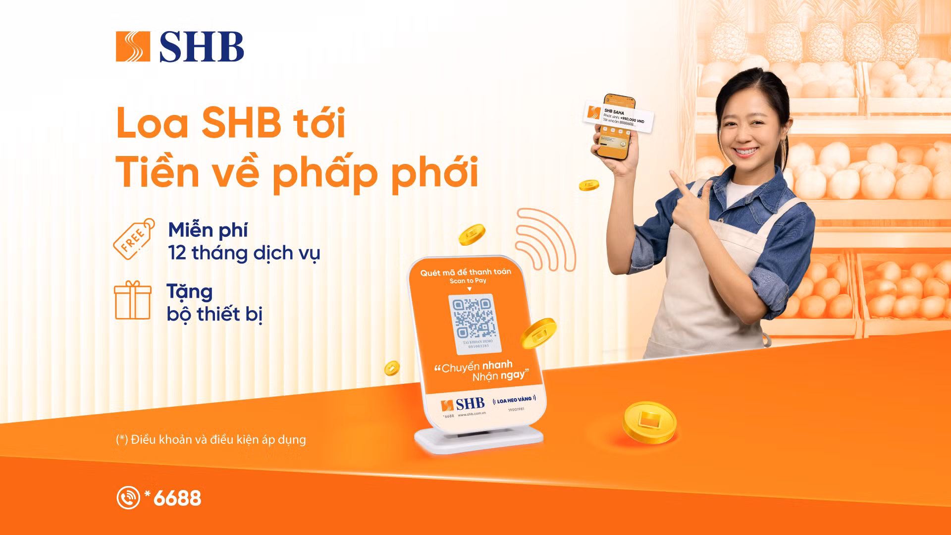 SHB ra mắt dịch vụ Loa thanh toán, hỗ trợ khách hàng phòng tránh gian lận giao dịch -0