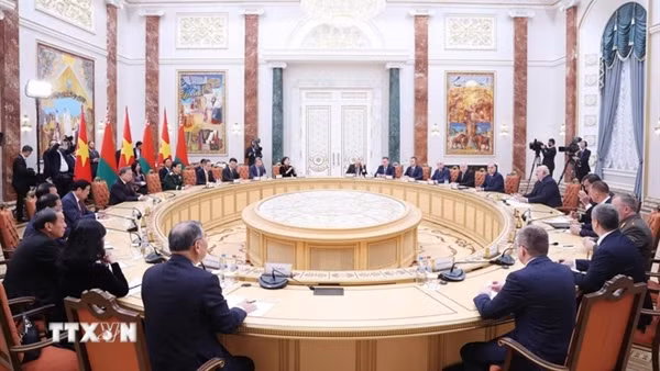 Không ngừng phát triển quan hệ Việt Nam-Belarus vì lợi ích của hai dân tộc
