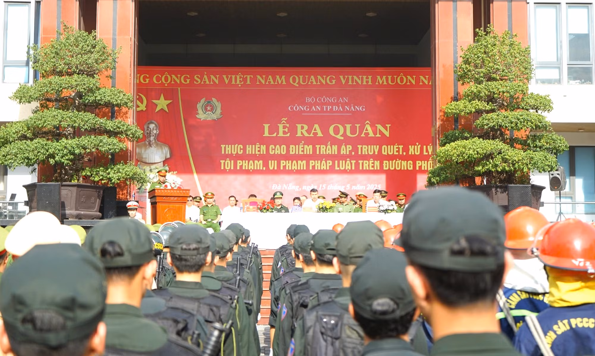 Mở đợt cao điểm truy quét, xử lý tội phạm trên đường phố Đà Nẵng -0