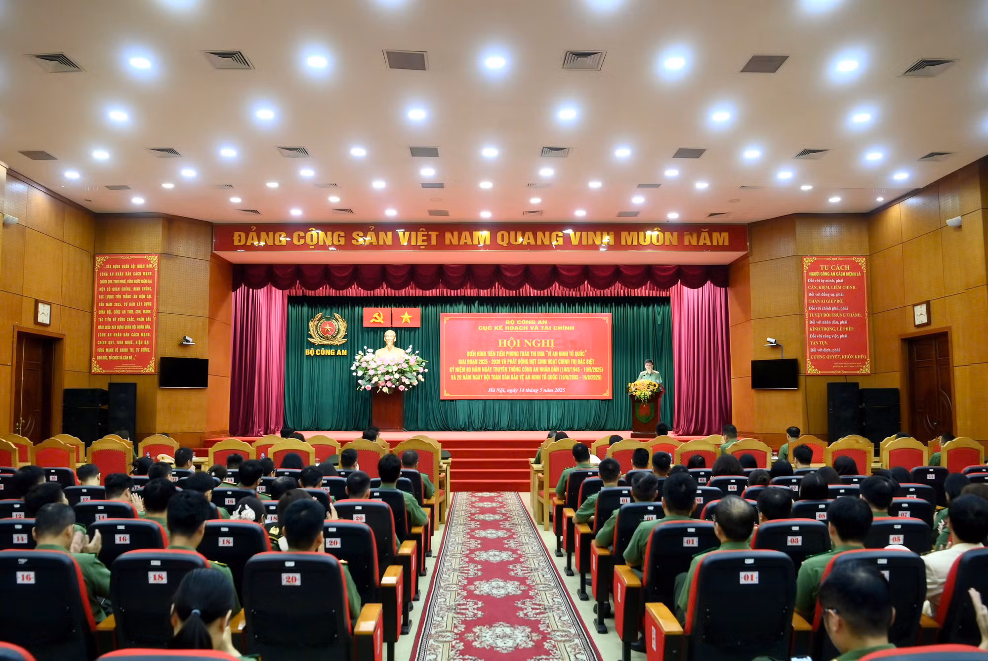 Cục Kế hoạch và Tài chính phát động đợt sinh hoạt chính trị đặc biệt kỷ niệm 80 năm Ngày truyền thống CAND -0