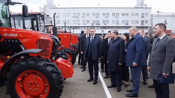 Thắt chặt hơn nữa quan hệ hữu nghị giữa Việt Nam và Belarus