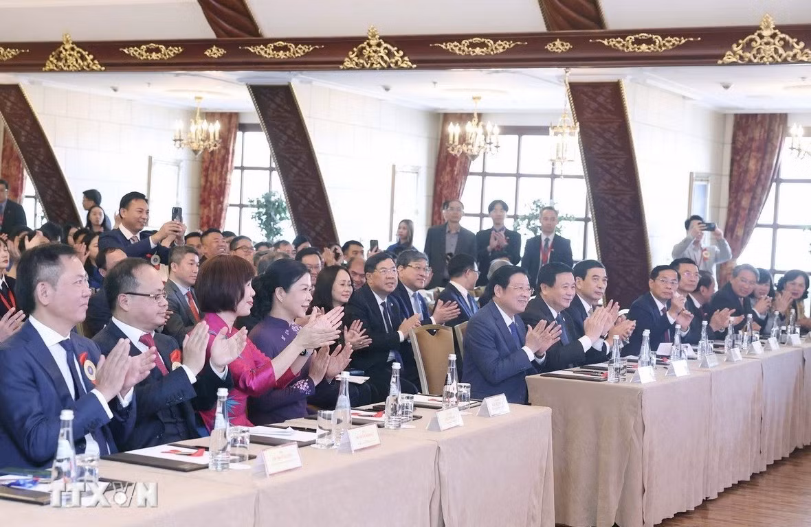 Cộng đồng người Việt tại Nga vui mừng đón Tổng Bí thư Tô Lâm cùng đoàn đại biểu cấp cao Việt Nam -0