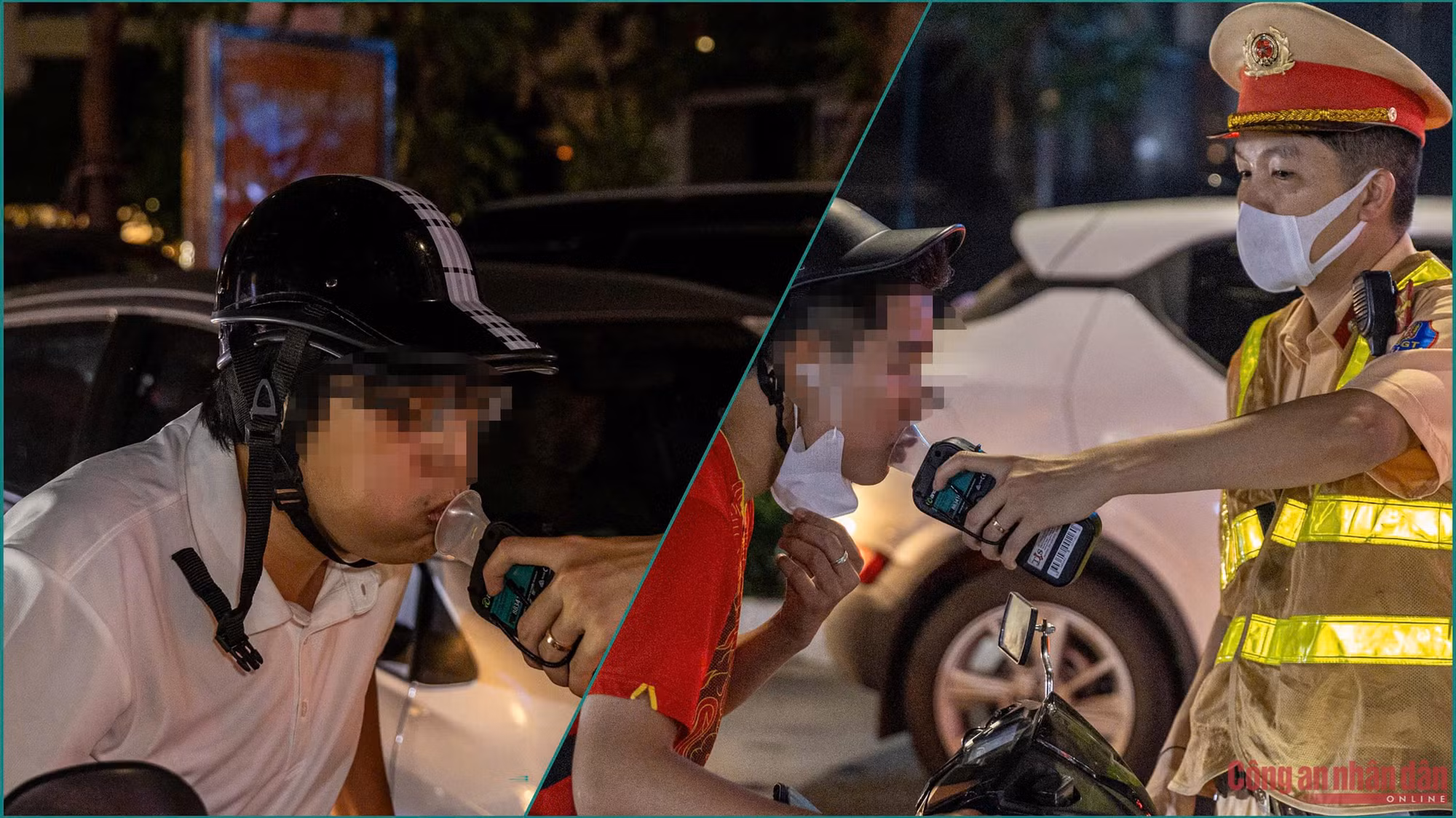Kiểm soát nồng độ cồn: tài xế xe máy lý do “đi gần, uống ít” -0