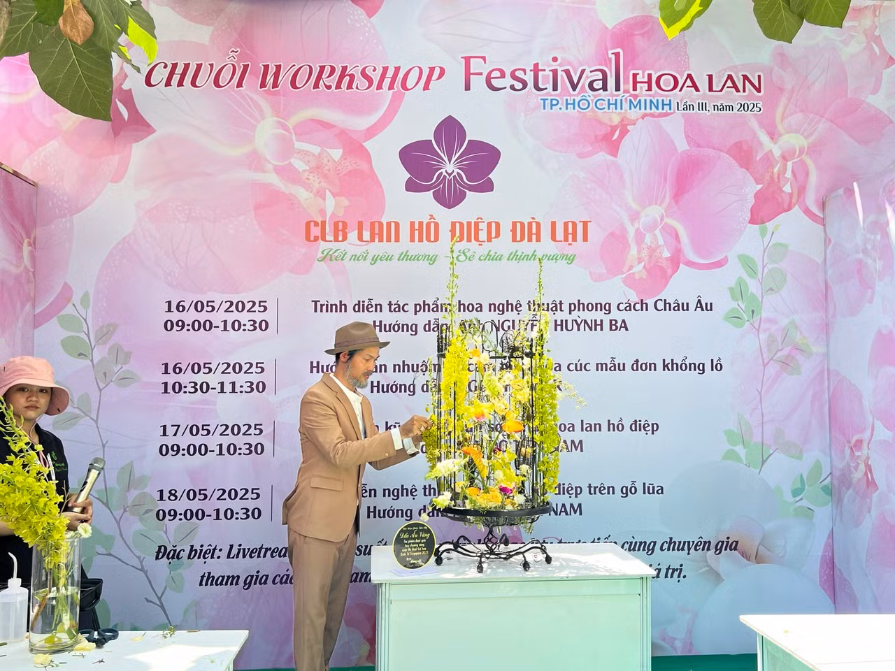 Khai mạc Festival hoa lan lần 3: Hành trình “Chuyến tàu đa sắc” kết nối văn hóa và thương mại -0