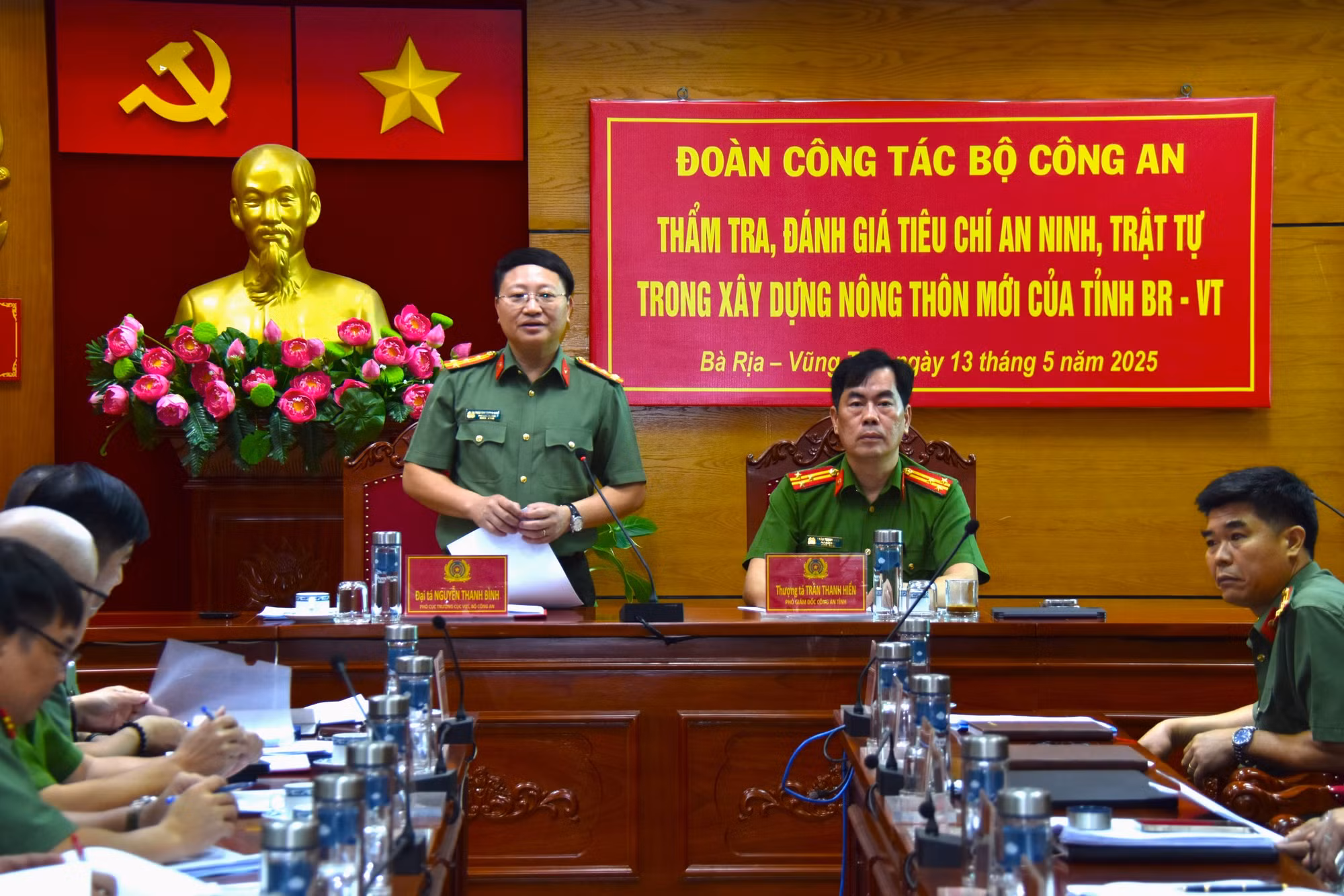 Bộ Công an đánh giá kết quả thực hiện tiêu chí ANTT trong xây dựng nông thôn mới tại Bà Rịa-Vũng Tàu -1