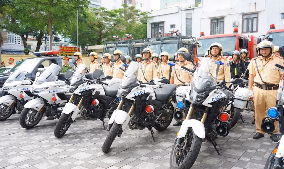 Mở đợt cao điểm truy quét, xử lý tội phạm trên đường phố Đà Nẵng -0