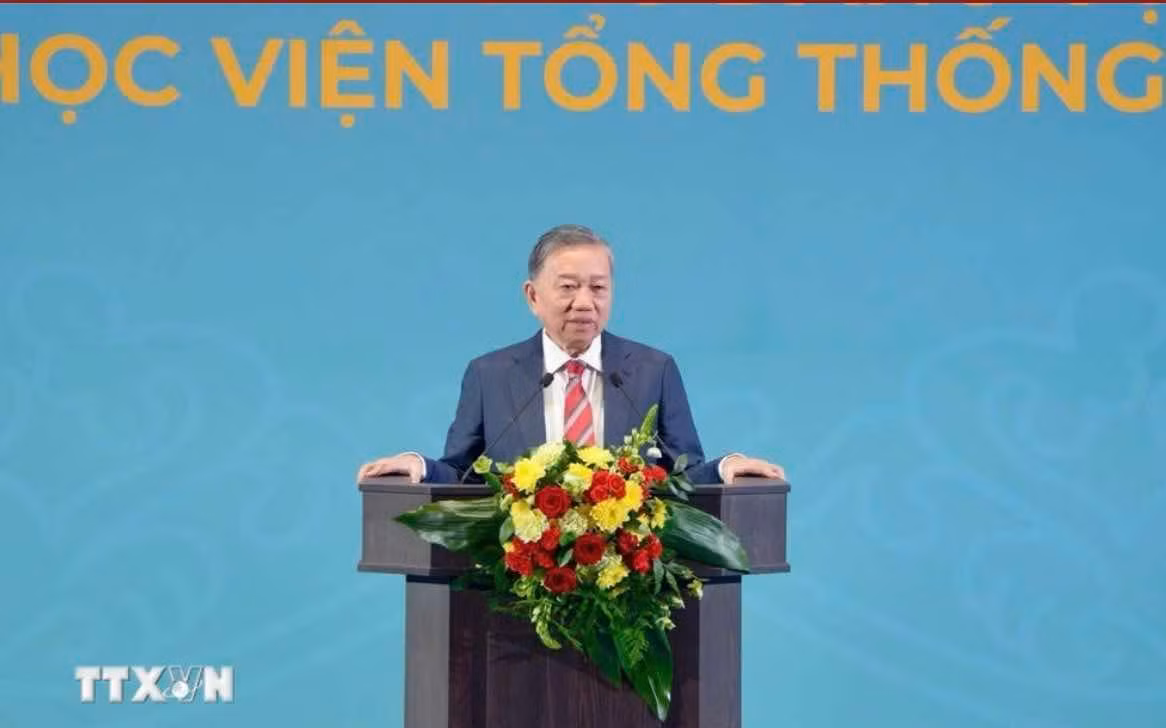 Phát biểu của Tổng Bí thư Tô Lâm tại Học viện Tổng thống Liên bang Nga -0