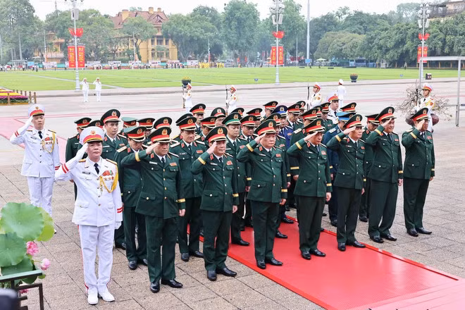 Lãnh đạo Đảng, Nhà nước vào Lăng viếng Chủ tịch Hồ Chí Minh -0