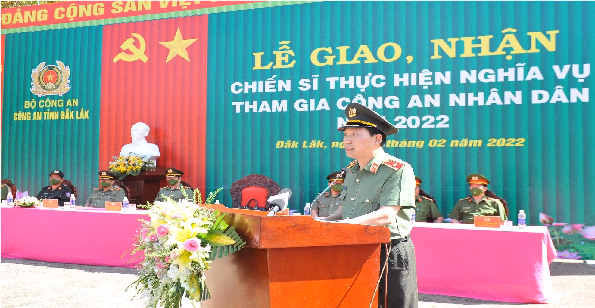 Thứ trưởng Lê Văn Tuyến thăm, làm việc tại Công an Đắk Lắk -0