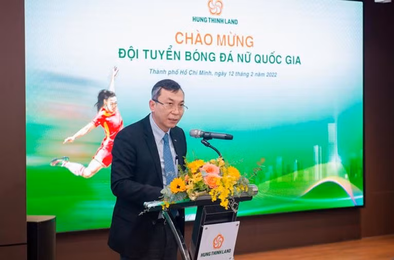 Hưng Thịnh Land trao thưởng 2 tỷ đồng cho Đội tuyển bóng đá nữ quốc gia Việt Nam -0