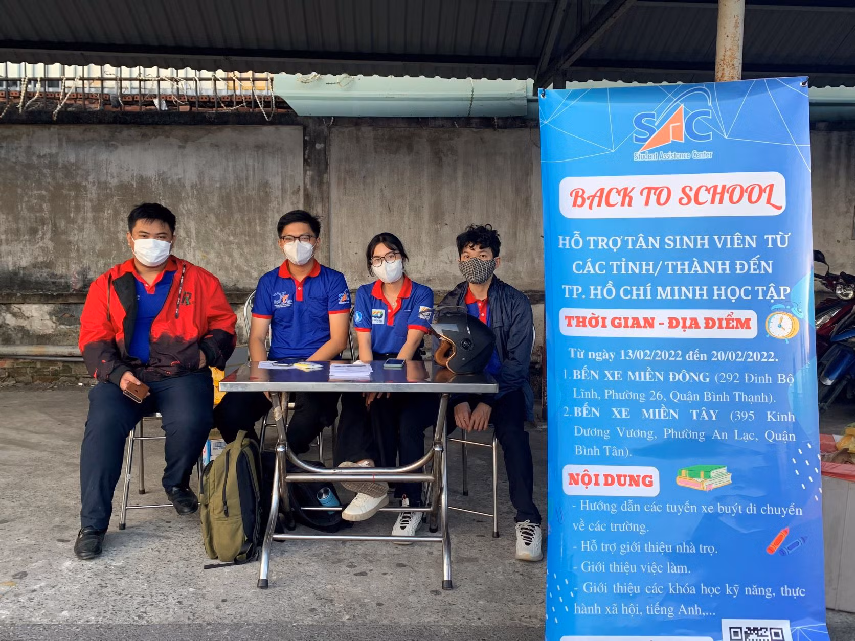 Chương trình đón sinh viên từ các tỉnh thành trở lại TP Hồ Chí Minh -0