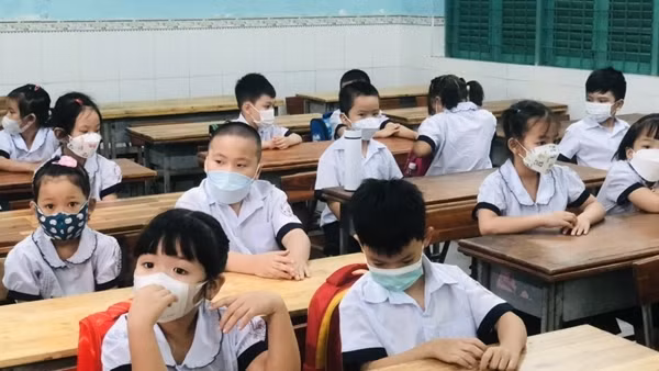 Học sinh Hải Phòng trở lại trường với tỷ lệ thấp ảnh 3