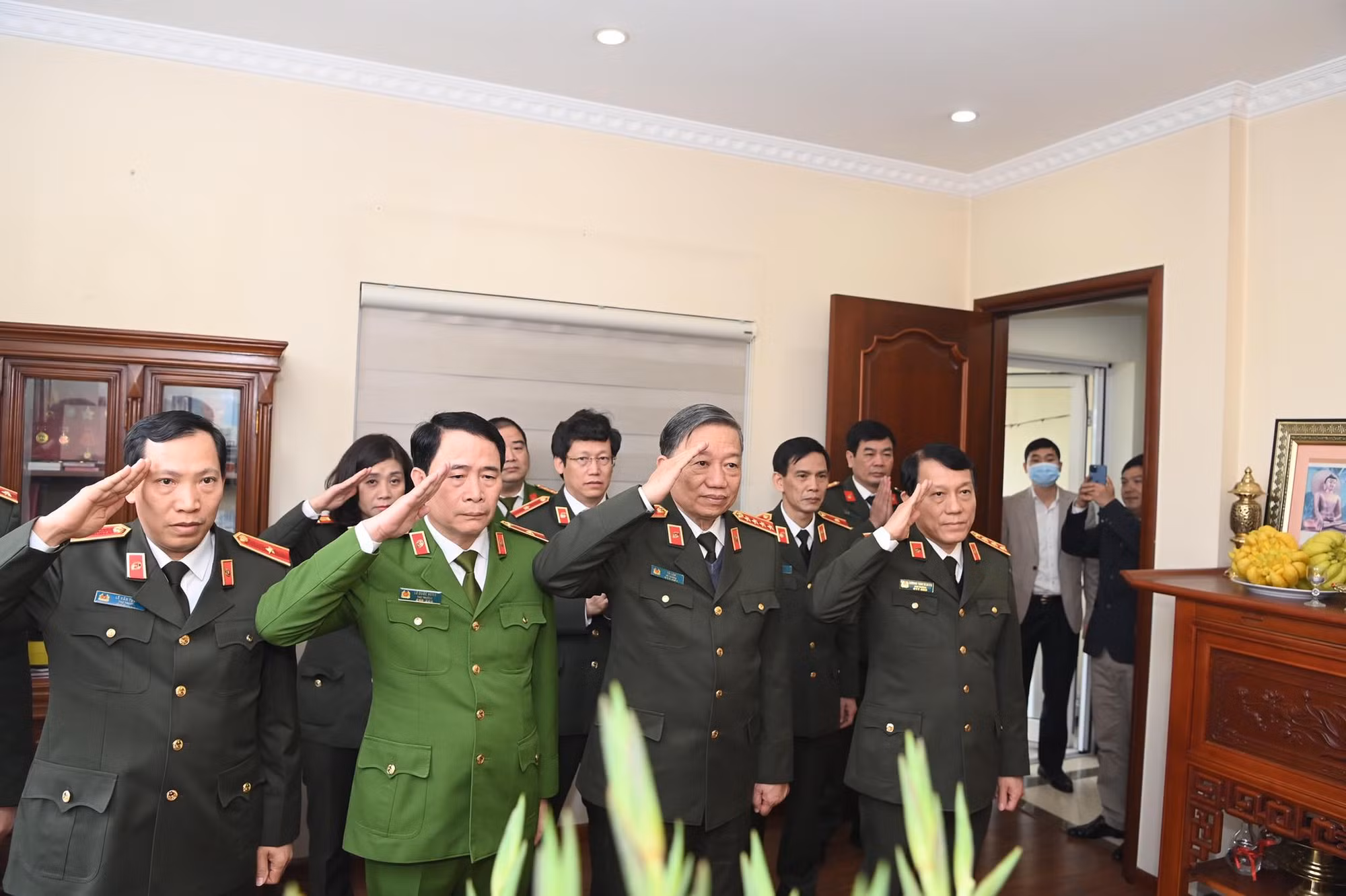 Đảng ủy Công an Trung ương, Bộ Công an thắp hương tưởng niệm đồng chí Trần Quyết -0