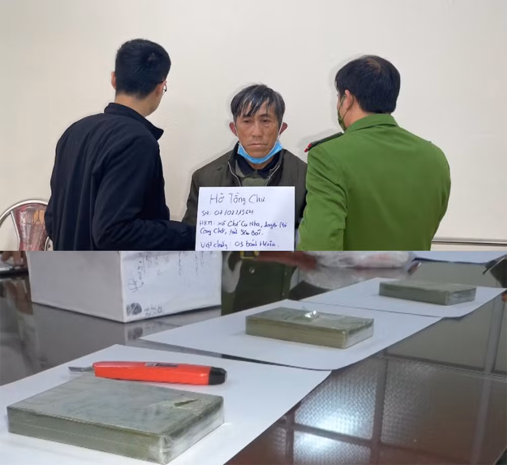 “Mắt xích” của đường dây mua bán ma túy liên tỉnh sa lưới cùng&nbsp;3 bánh heroin -0