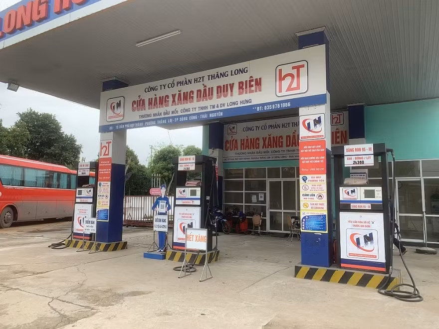 Thái Nguyên phát hiện cây xăng ngừng bán hàng không thông báo với cơ quan chức năng -0