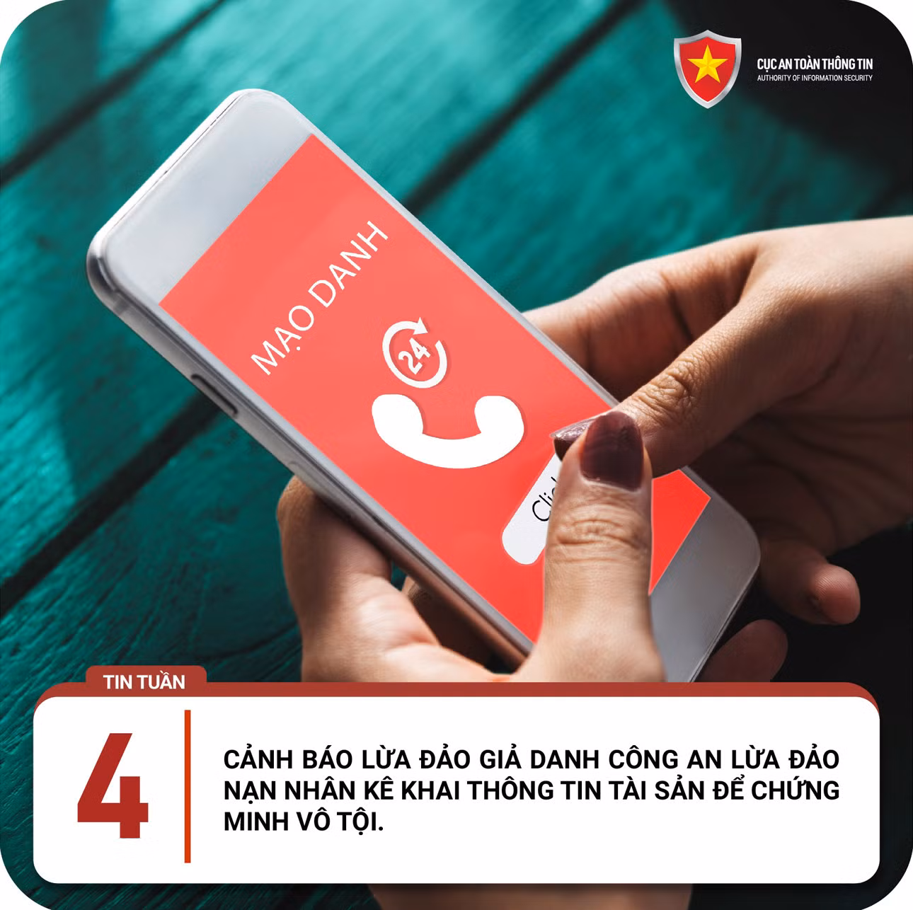 Mạo danh Công an để lừa kê khai thông tin tài sản -0
