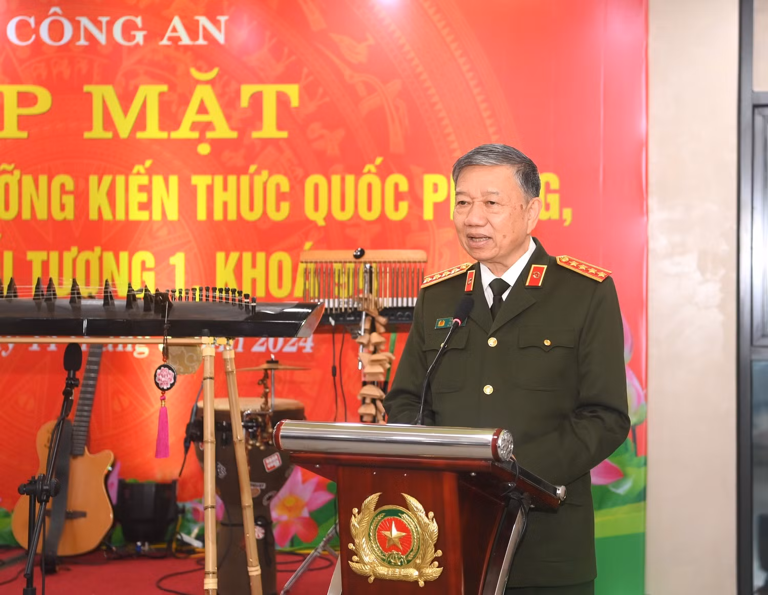 Bộ Công an gặp mặt học viên Lớp bồi dưỡng kiến thức Quốc phòng, An ninh đối tượng I, Khóa 94 -0
