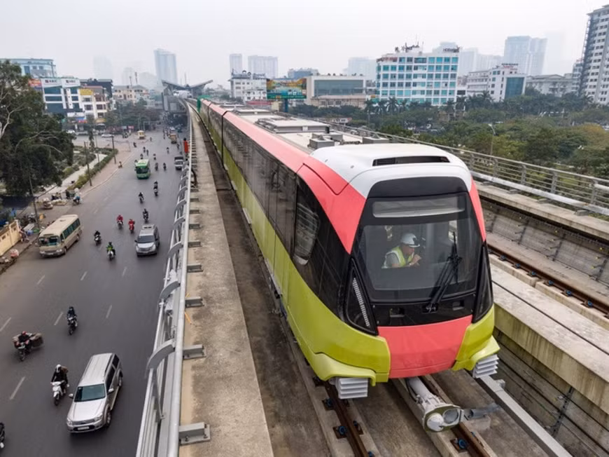 Trong vòng 7 tuần, vận hành thử 57 kịch bản đoạn trên cao đường sắt Nhổn-Ga Hà Nội -0