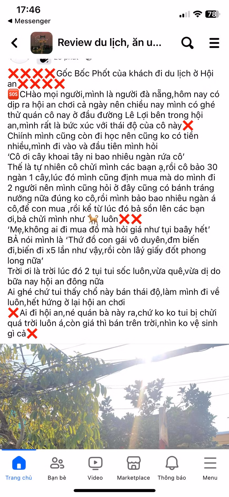 Hội An buộc ngừng hoạt động chủ quầy hàng không phép “chửi” khách du lịch -0