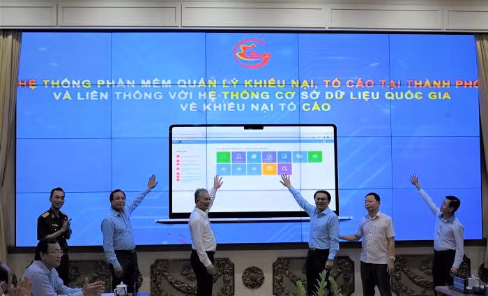 TP Hồ Chí Minh công bố phần mềm quản lý khiếu nại, tố cáo -0