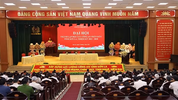 Đại hội thành lập Hội Cựu CAND&nbsp;tỉnh Sơn La