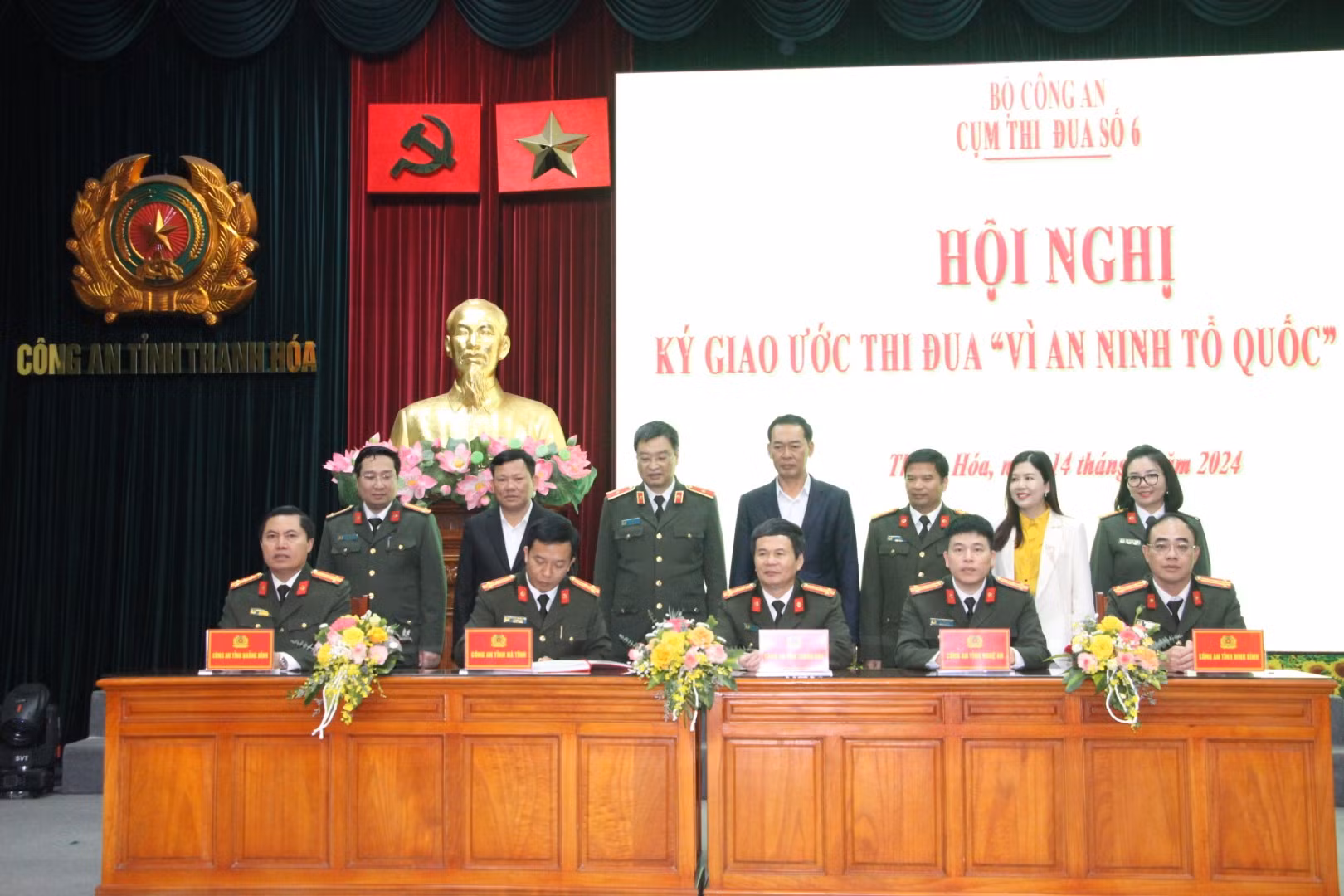 Chủ động, sáng tạo phong trào thi đua “Vì an ninh Tổ quốc” năm 2024 -0