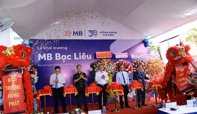MB khai trương chi nhánh Bạc Liêu -0