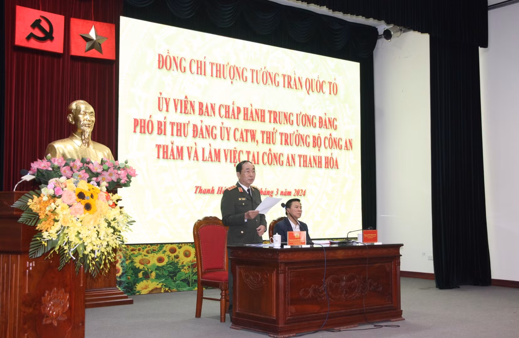 Tiếp tục xây dựng lực lượng Công an Thanh Hoá thật sự trong sạch, vững mạnh -0