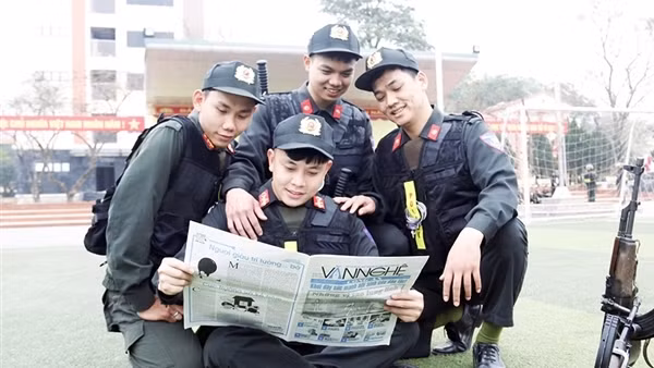 Lan tỏa tác phẩm văn học Công an trong các trường Công an