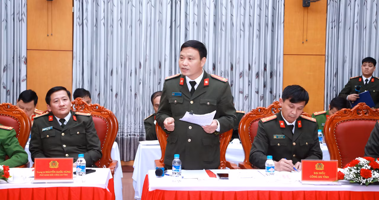 Thứ trưởng Trần Quốc Tỏ biểu dương những nỗ lực của Công an Hà Tĩnh -0