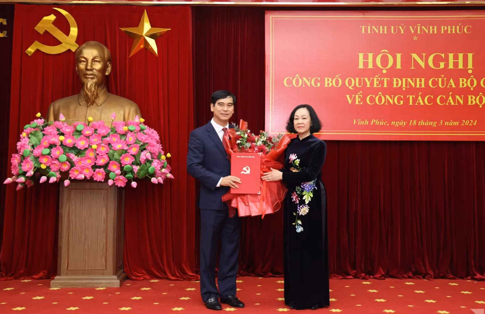 Đồng chí Dương Văn An giữ chức Bí thư Tỉnh ủy Vĩnh Phúc -0
