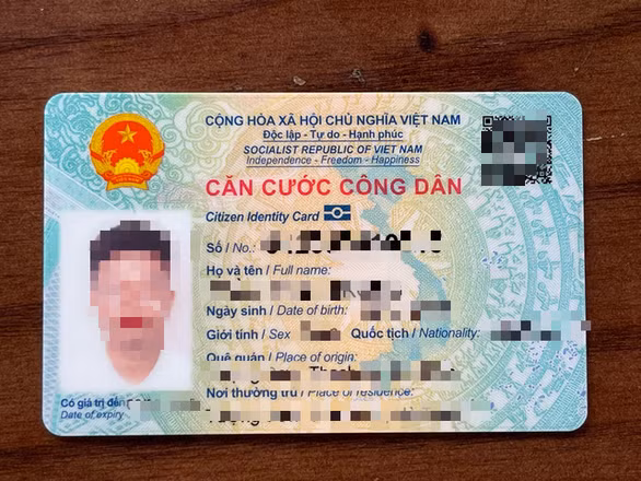 Sử dụng căn cước công dân gắn chip để xác định nơi cư trú của công dân -0