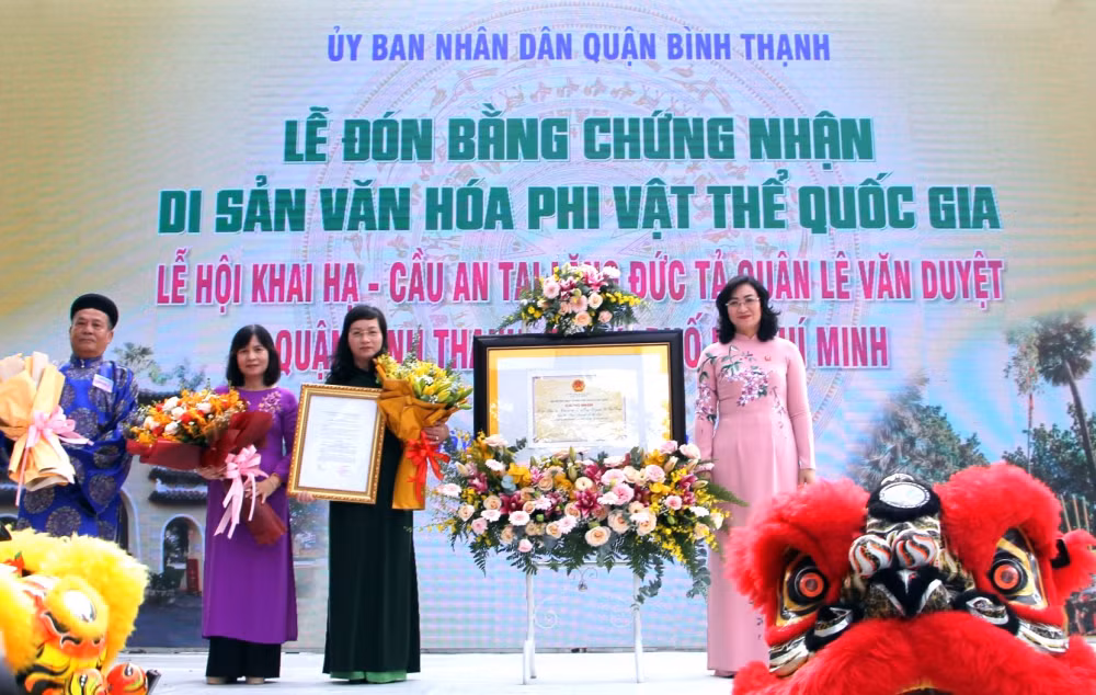 Lễ hội Khai hạ - Cầu an được công nhận Di sản văn hóa phi vật thể quốc gia -0