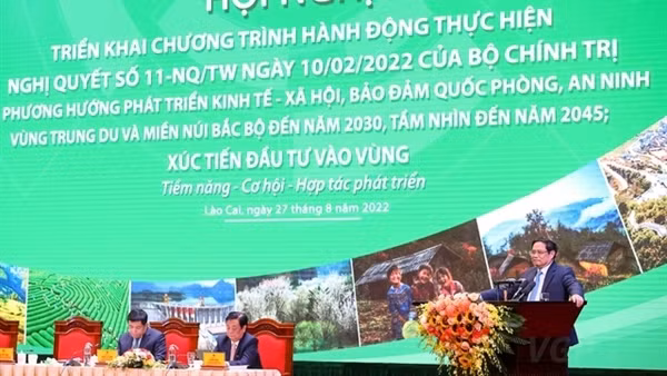 Phát triển Vùng trung du và miền núi phía bắc xanh, bền vững và toàn diện