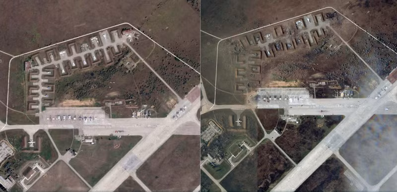 Nga rút tiêm kích đắt tiền khỏi Crimea sau loạt vụ nổ 