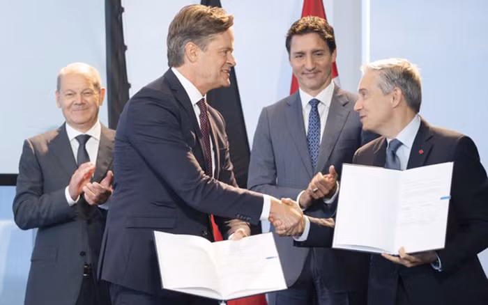 Đằng sau chuyến đi của Thủ tướng Đức tới Canada -0