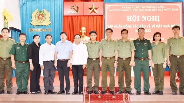 Tập huấn công tác bảo vệ bí mật nhà nước năm 2022