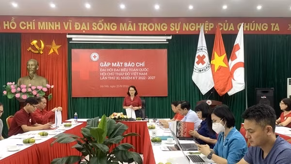 Đại hội đại biểu Hội Chữ thập đỏ Việt Nam lần thứ XI diễn ra từ 29 -30/8