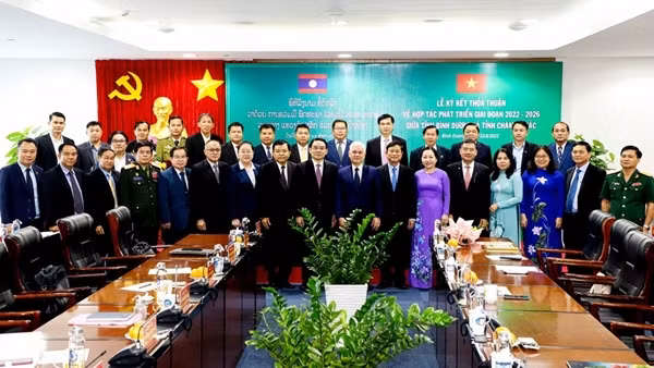 Bình Dương và Chăm-pa-sắc (Lào) sẽ thực hiện 10 nội dung hợp tác