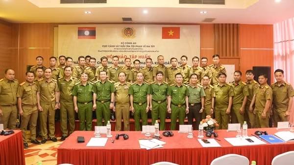 Nâng cao năng lực, kỹ chiến thuật điều tra tội phạm và kiểm soát ma túy