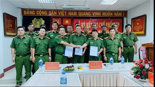 Công an Phú Yên và hai đơn vị thuộc Bộ Công an ký kết quy chế phối hợp