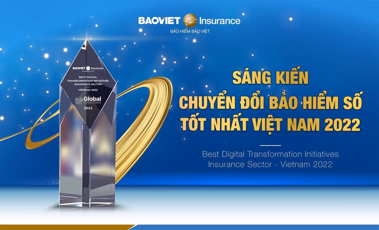 Bảo hiểm Bảo Việt nhận giải thưởng “Sáng kiến chuyển đổi bảo hiểm số tốt nhất Việt Nam 2022” -0