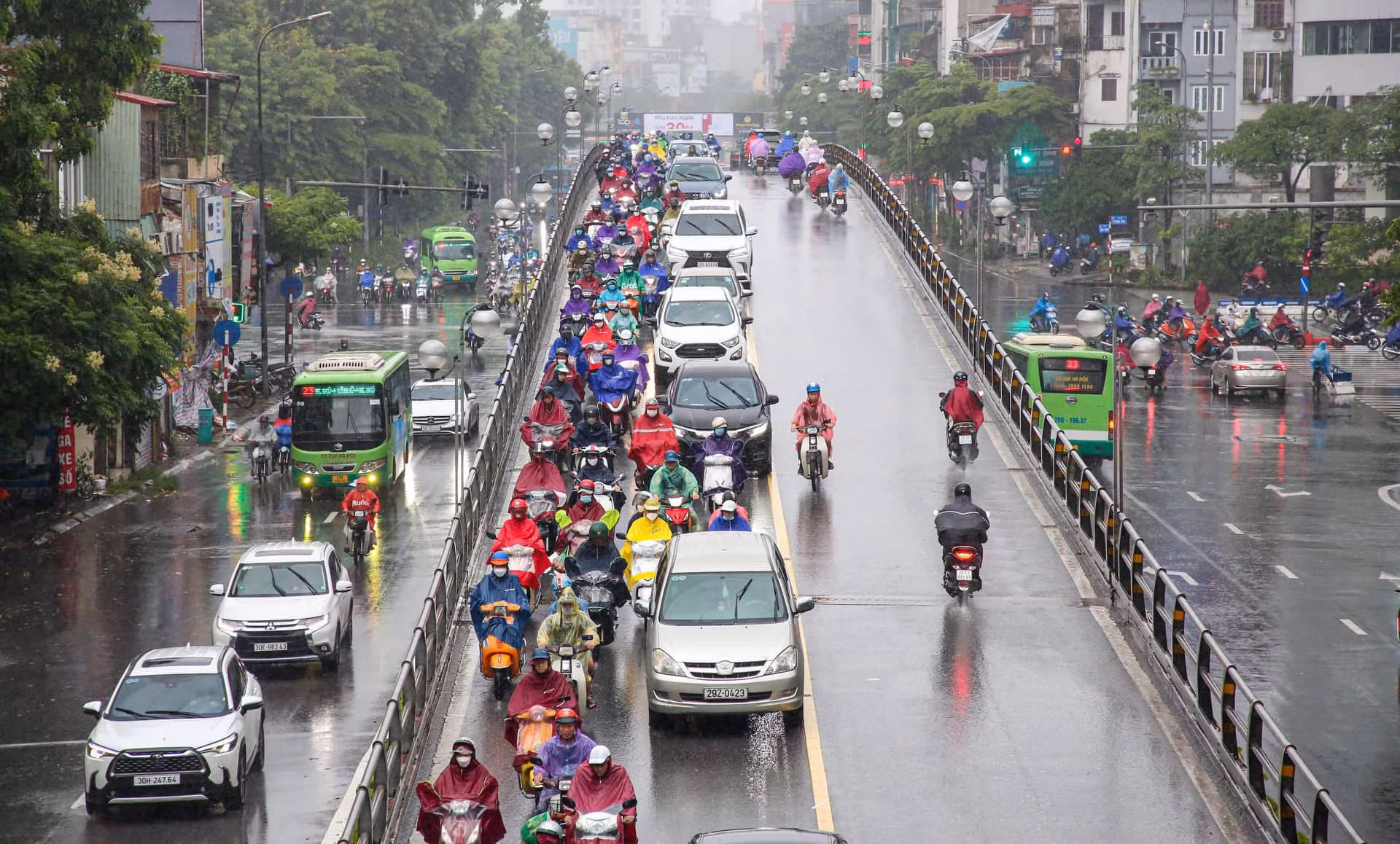 Các tỉnh thành miền Bắc mưa to đến rất to, nguy cơ xảy ra lũ quét và ngập úng -0