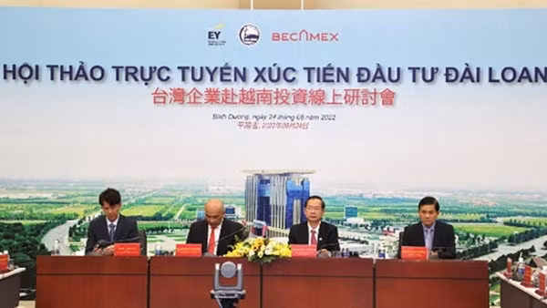 Xúc tiến thu hút đầu tư các doanh nghiệp Đài Loan (Trung Quốc) vào Bình Dương
